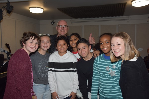 Donnie Kehr with The young rockers of broadway that includes-Sway Bhatia, Timothy Fol Photo