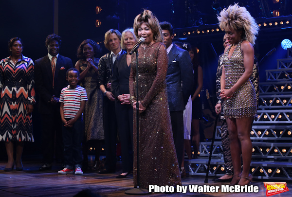 Photo Coverage: Adrienne Warren and the Cast of TINA Take Their Opening Night Bows Image