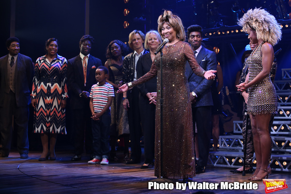 Photo Coverage: Adrienne Warren and the Cast of TINA Take Their Opening Night Bows Image