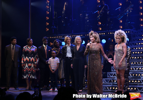 Photo Coverage: Adrienne Warren and the Cast of TINA Take Their Opening Night Bows Image