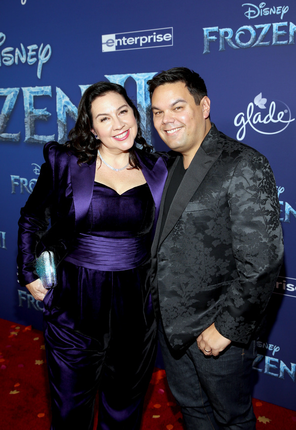  Kristen Anderson-Lopez and Robert Lopez Photo