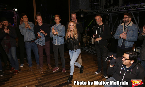 Photo Coverage: Katie Webber Receives the Legacy Robe on Opening Night of TINA Image