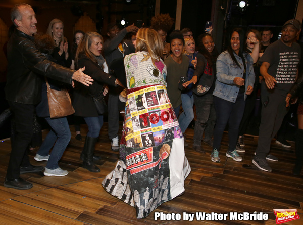 Photo Coverage: Katie Webber Receives the Legacy Robe on Opening Night of TINA Image