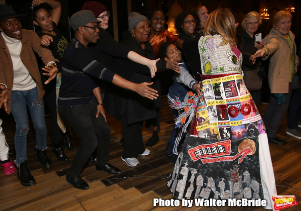Photo Coverage: Katie Webber Receives the Legacy Robe on Opening Night of TINA Image