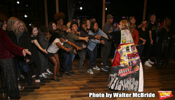 Photo Coverage: Katie Webber Receives the Legacy Robe on Opening Night of TINA Image