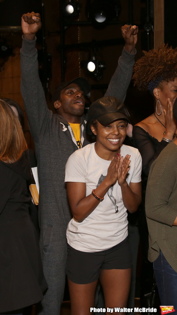 Photo Coverage: Katie Webber Receives the Legacy Robe on Opening Night of TINA Image