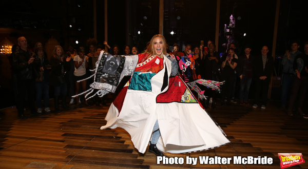 Photo Coverage: Katie Webber Receives the Legacy Robe on Opening Night of TINA Image