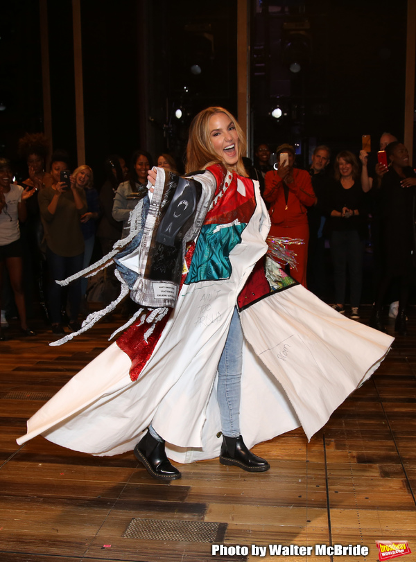 Photo Coverage: Katie Webber Receives the Legacy Robe on Opening Night of TINA Image