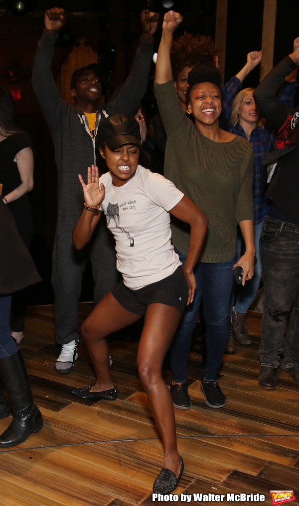Photo Coverage: Katie Webber Receives the Legacy Robe on Opening Night of TINA Image
