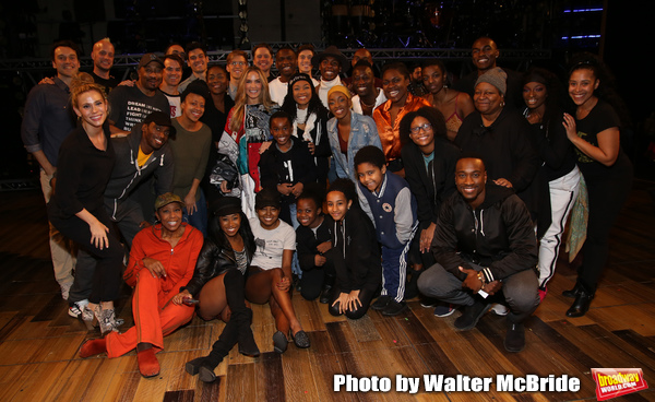 Photo Coverage: Katie Webber Receives the Legacy Robe on Opening Night of TINA Image