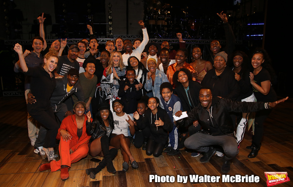 Photo Coverage: Katie Webber Receives the Legacy Robe on Opening Night of TINA Image