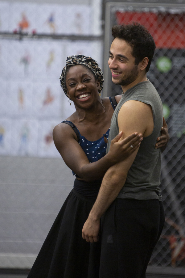 Photo Flash: Inside Rehearsal For WEST SIDE STORY at Curve (Leicester) Image