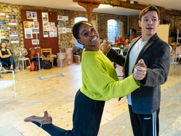 Photo Flash: Inside Rehearsal For THE BOY FRIEND at Menier Chocolate Factory Image