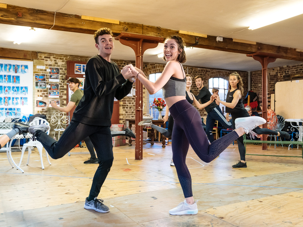 Photo Flash: Inside Rehearsal For THE BOY FRIEND at Menier Chocolate Factory Image