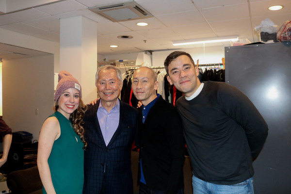 Photo Flash: George Takei Stopped by SOFT POWER at The Public Image