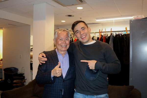 Photo Flash: George Takei Stopped by SOFT POWER at The Public Image