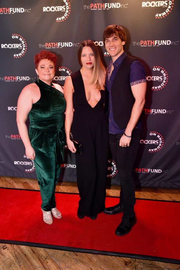 Kathy Brier, Celine Sargent and Justin Sargent Photo