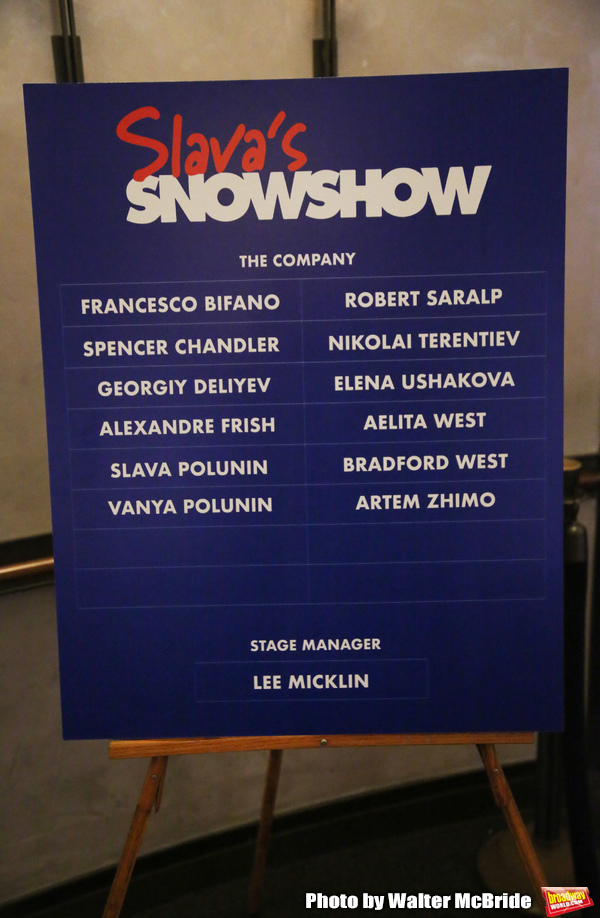 Photo Coverage: Get a Sneak Peek of SLAVA'S SNOWSHOW on Broadway Image