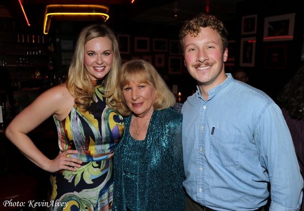 Tina Scariano, Christina Crawford, Charlie Levy Photo