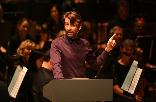 Photo Flash: The BBC Symphony Orchestra Performs Alongside Neil Gaiman at PLAYING IN THE DARK Image