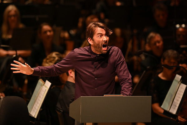 Photo Flash: The BBC Symphony Orchestra Performs Alongside Neil Gaiman at PLAYING IN THE DARK Image