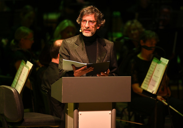 Photo Flash: The BBC Symphony Orchestra Performs Alongside Neil Gaiman at PLAYING IN THE DARK Image
