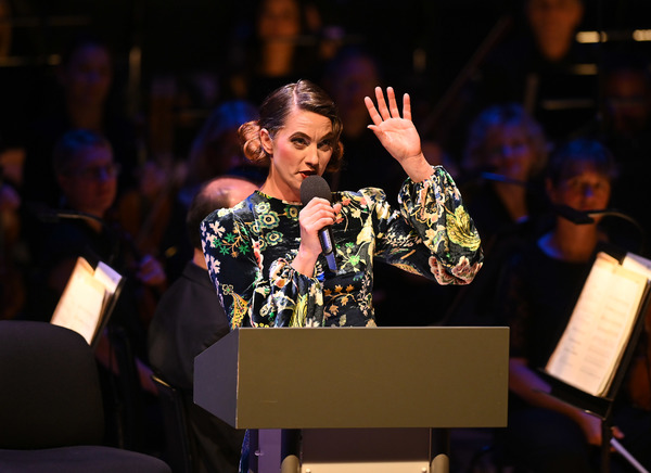 Photo Flash: The BBC Symphony Orchestra Performs Alongside Neil Gaiman at PLAYING IN THE DARK Image