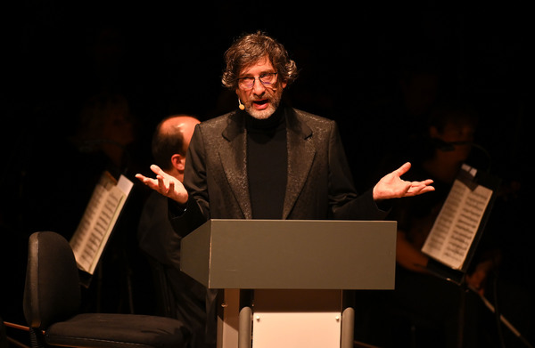Photo Flash: The BBC Symphony Orchestra Performs Alongside Neil Gaiman at PLAYING IN THE DARK Image