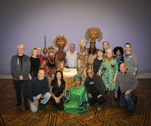 Photo Flash: THE LION KING Celebrates 22 Years on Broadway Image
