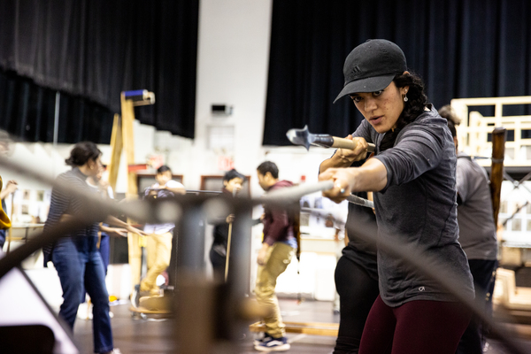 Photo Flash: Inside Rehearsals For MOBY-DICK at ART Image