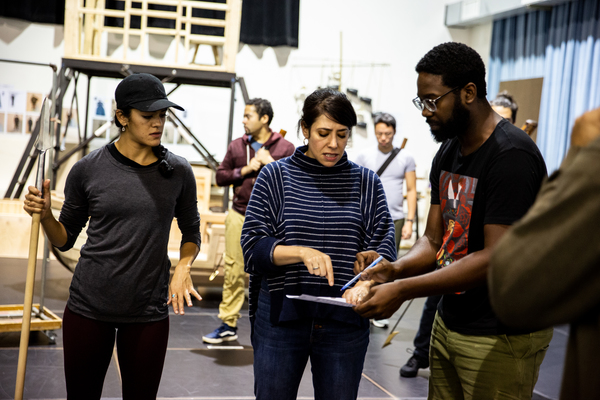 Photo Flash: Inside Rehearsals For MOBY-DICK at ART Image