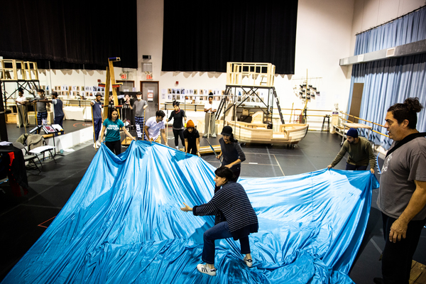 Photo Flash: Inside Rehearsals For MOBY-DICK at ART Image