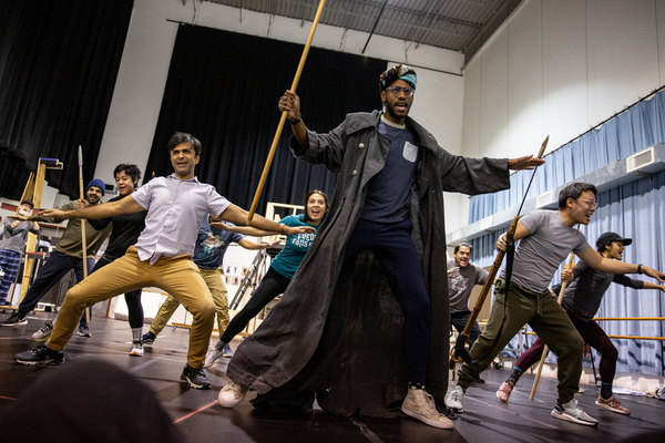 Photo Flash: Inside Rehearsals For MOBY-DICK at ART Image