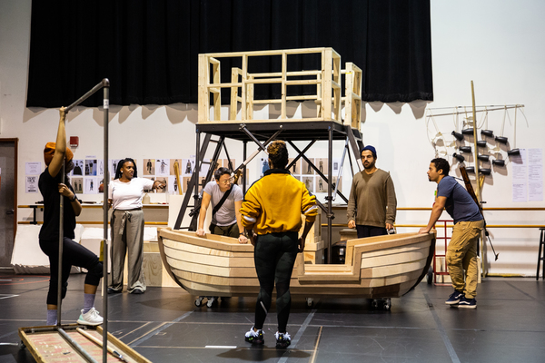 Photo Flash: Inside Rehearsals For MOBY-DICK at ART 