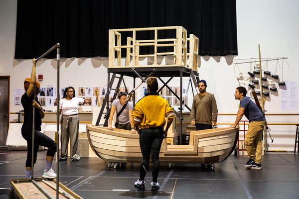 Photo Flash: Inside Rehearsals For MOBY-DICK at ART Image