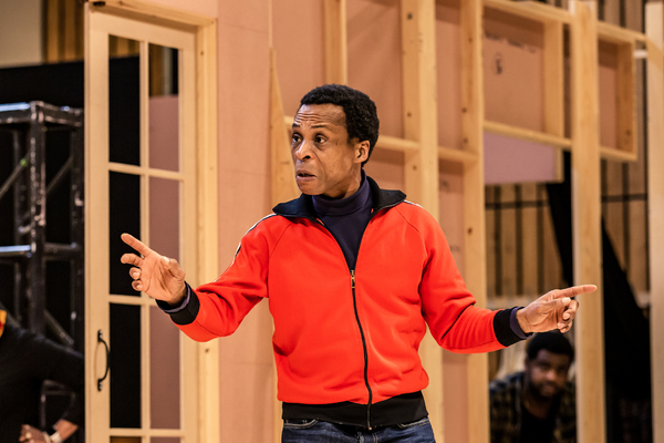 Photo Flash: Take a Look Inside Rehearsals for the National Theatre's THREE SISTERS Image