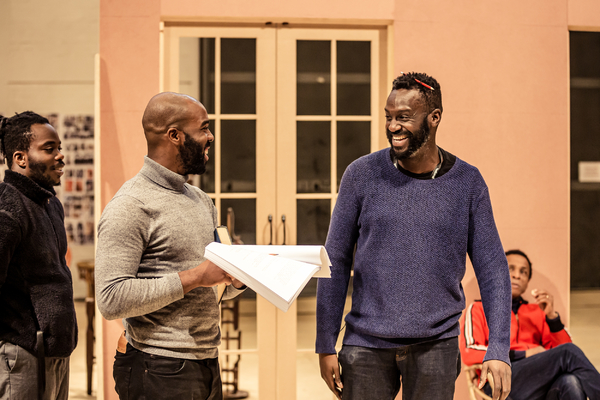 Photo Flash: Take a Look Inside Rehearsals for the National Theatre's THREE SISTERS Image