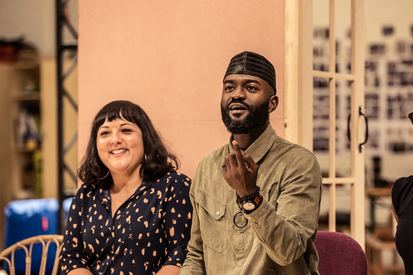 Photo Flash: Take a Look Inside Rehearsals for the National Theatre's THREE SISTERS Image