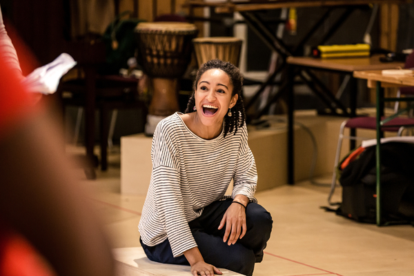 Photo Flash: Take a Look Inside Rehearsals for the National Theatre's THREE SISTERS Image
