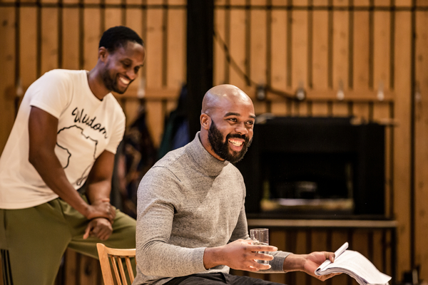 Photo Flash: Take a Look Inside Rehearsals for the National Theatre's THREE SISTERS Image