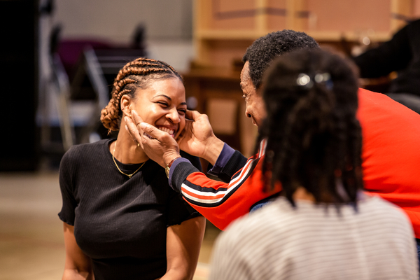 Photo Flash: Take a Look Inside Rehearsals for the National Theatre's THREE SISTERS Image