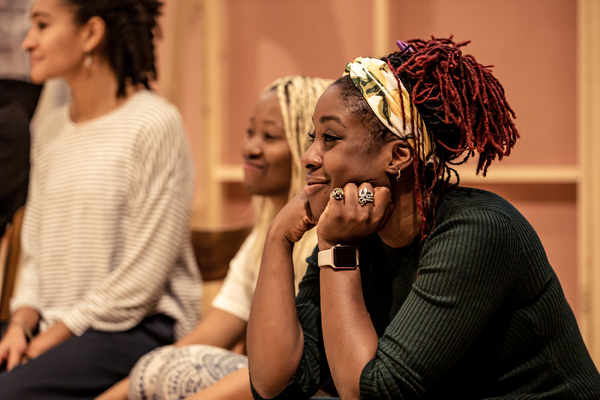 Photo Flash: Take a Look Inside Rehearsals for the National Theatre's THREE SISTERS 