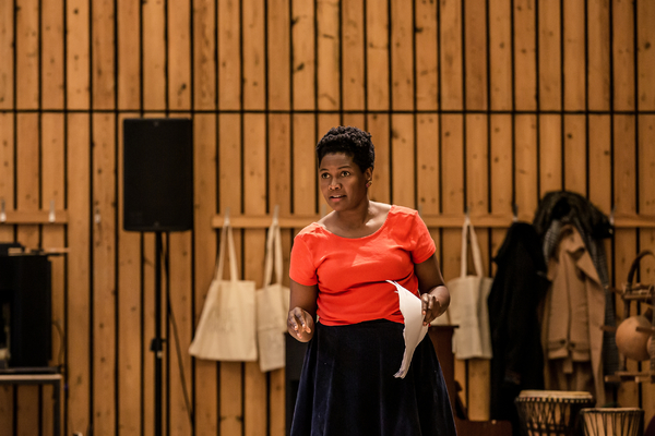 Photo Flash: Take a Look Inside Rehearsals for the National Theatre's THREE SISTERS Image