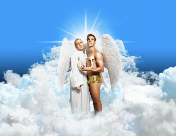 Photo Flash: First Look Matt Tedford and Tom Bowen in The European Premiere Of AN ACT OF GOD 