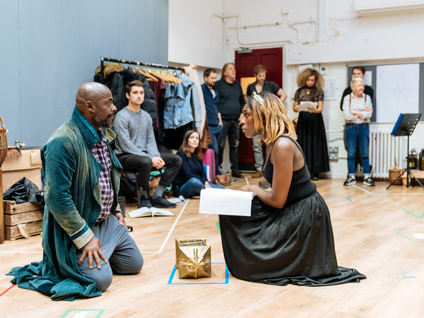 Paterson Joseph and Gloria Onitiri Photo