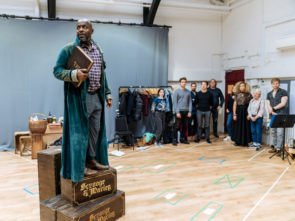 Photo Flash: First Look at A CHRISTMAS CAROL at the Old Vic Image