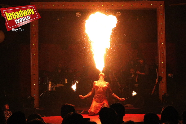Photo Flash: First Look at LA CLIQUE at Leicester Square Spiegeltent Image