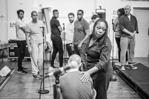 Photo Flash: First Look at Rehearsal Photos of CYRANO DE BERGERAC Starring James McAvoy Image