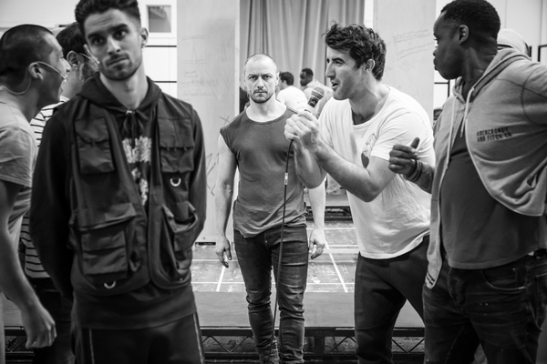 Photo Flash: First Look at Rehearsal Photos of CYRANO DE BERGERAC Starring James McAvoy  Image