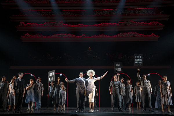 Photo Flash: First Look at NY City Center's EVITA, with Solea Pfeiffer & More!  Image